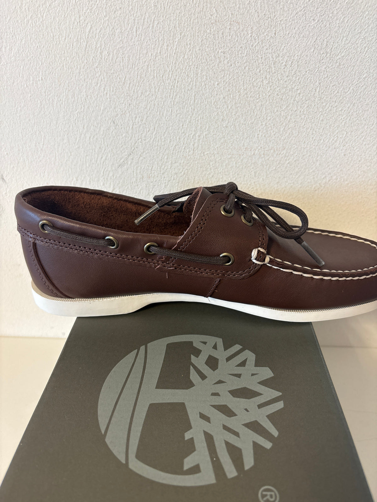 Timberland Cedar Bay Boat Shoe, dunkelbraun, Größe wählbar