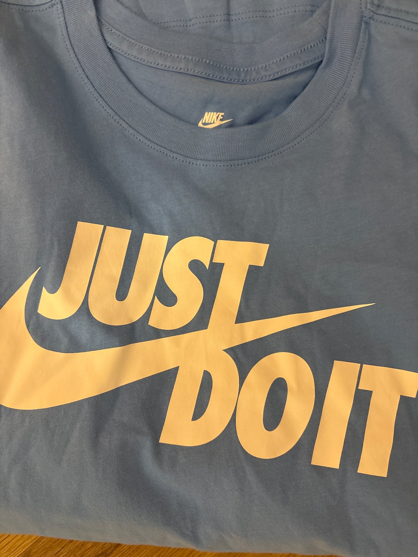 Nike Shirt Just Do it , Größe wählbar in blau