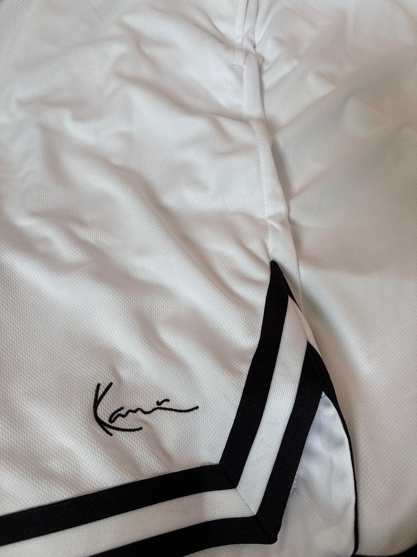 Karl Kani kurze Hose, Größe XL in weiss