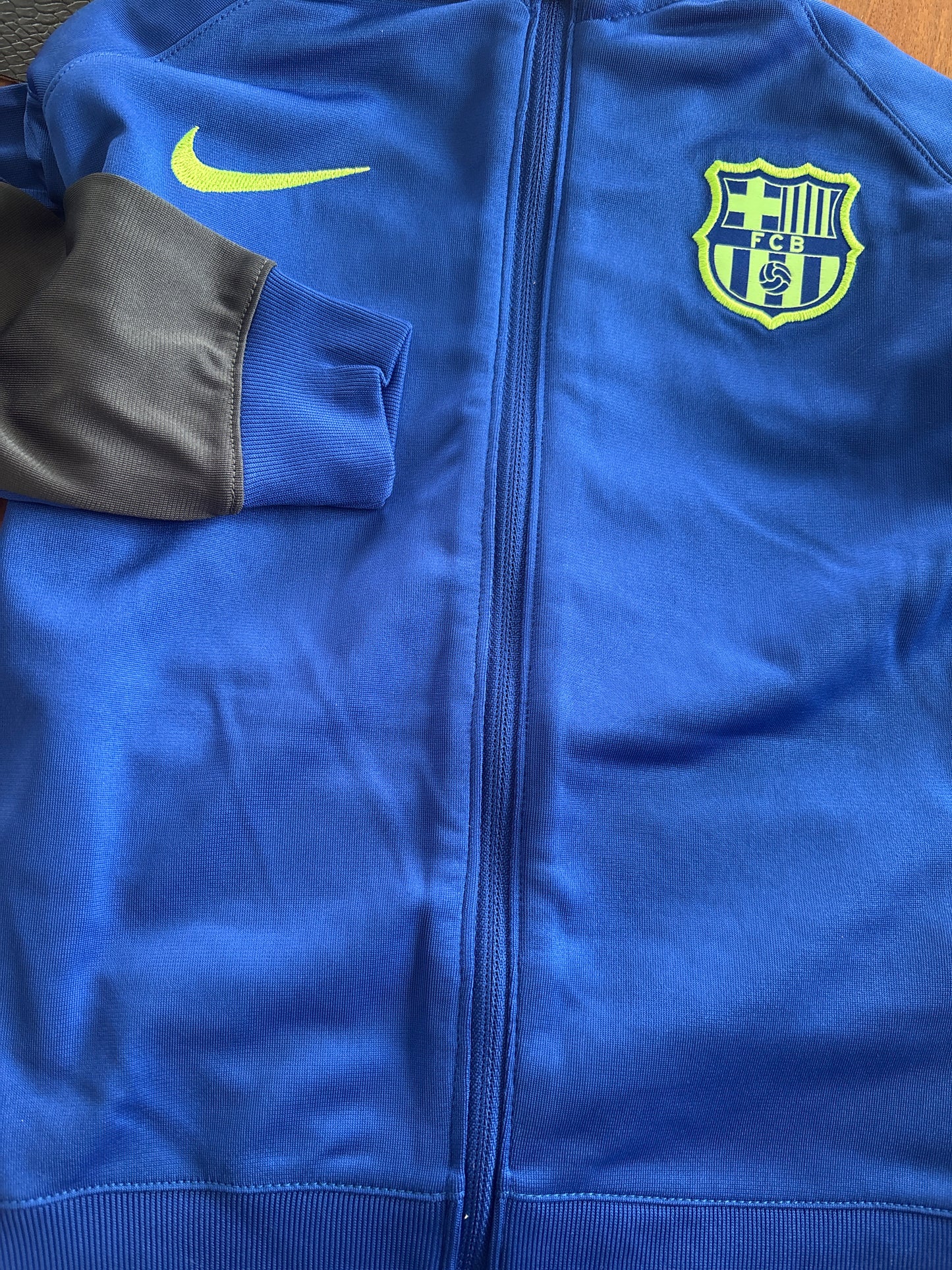 Nike Baby/Kinder Trikotsatz FC Barcelona Größe wählbar in grau/blau