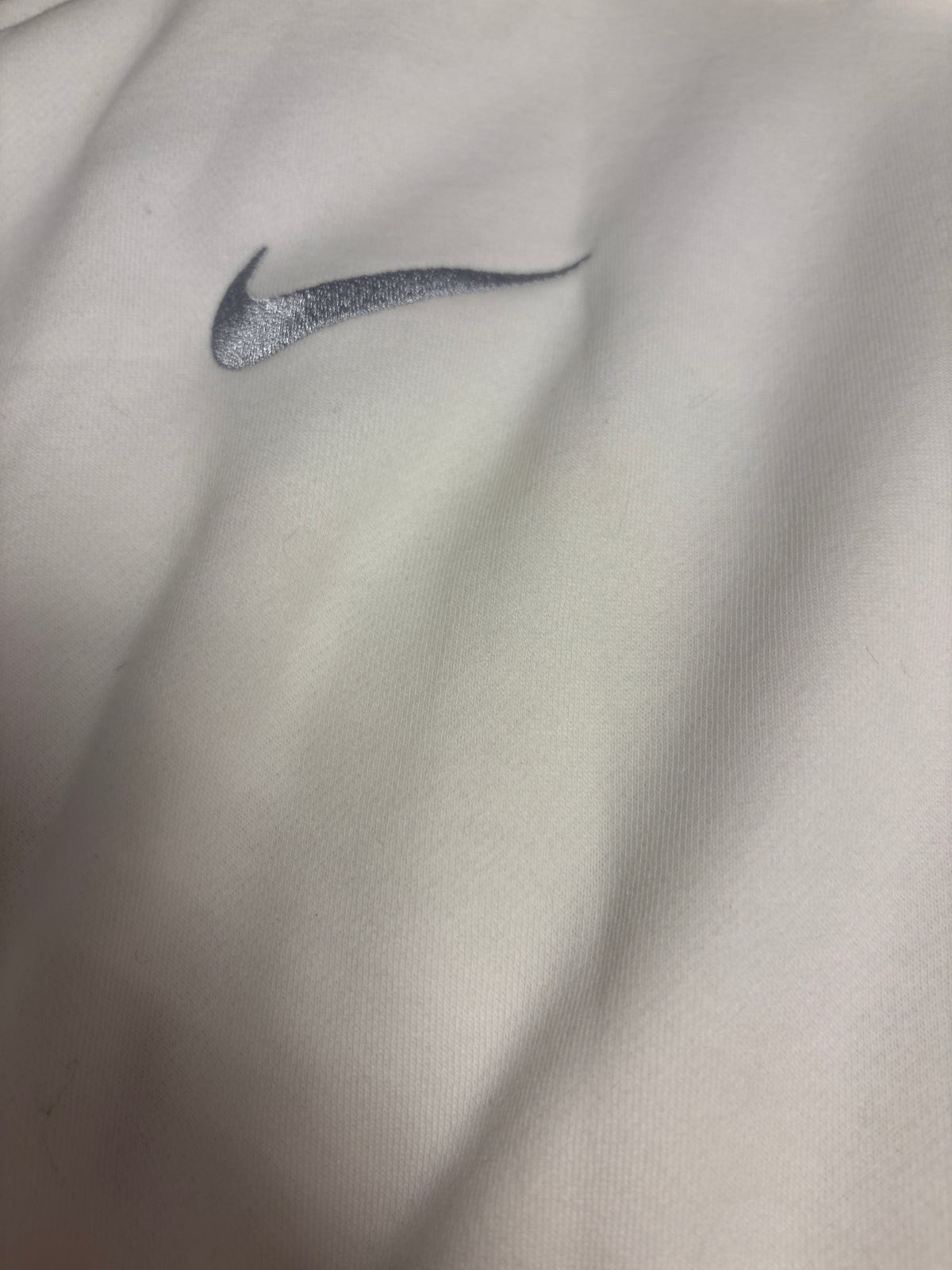 Nike Hoodie weiss/grau, Größe wählbar