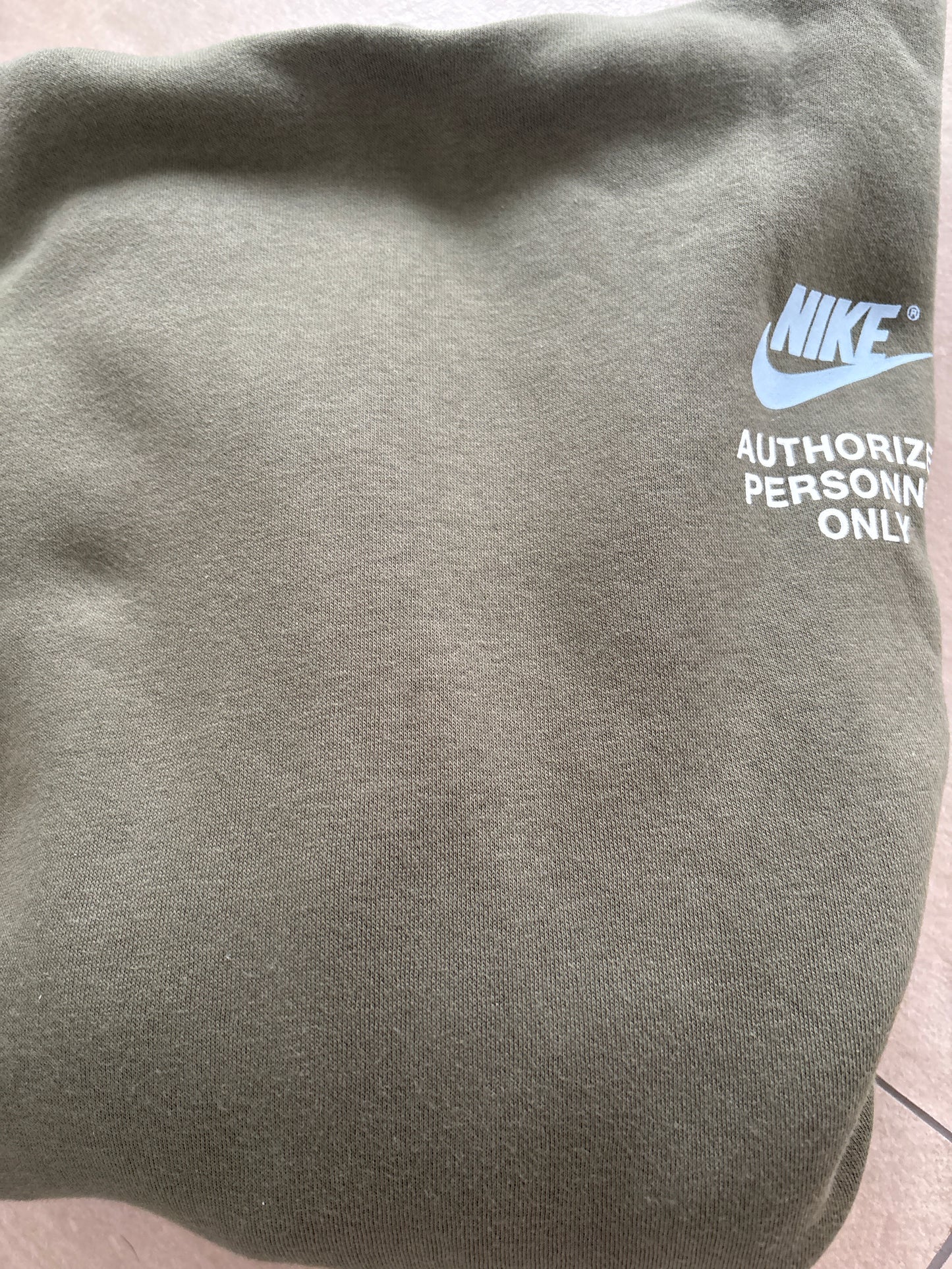 Nike Hoodie, Größe wählbar in dunkelgrün/blau