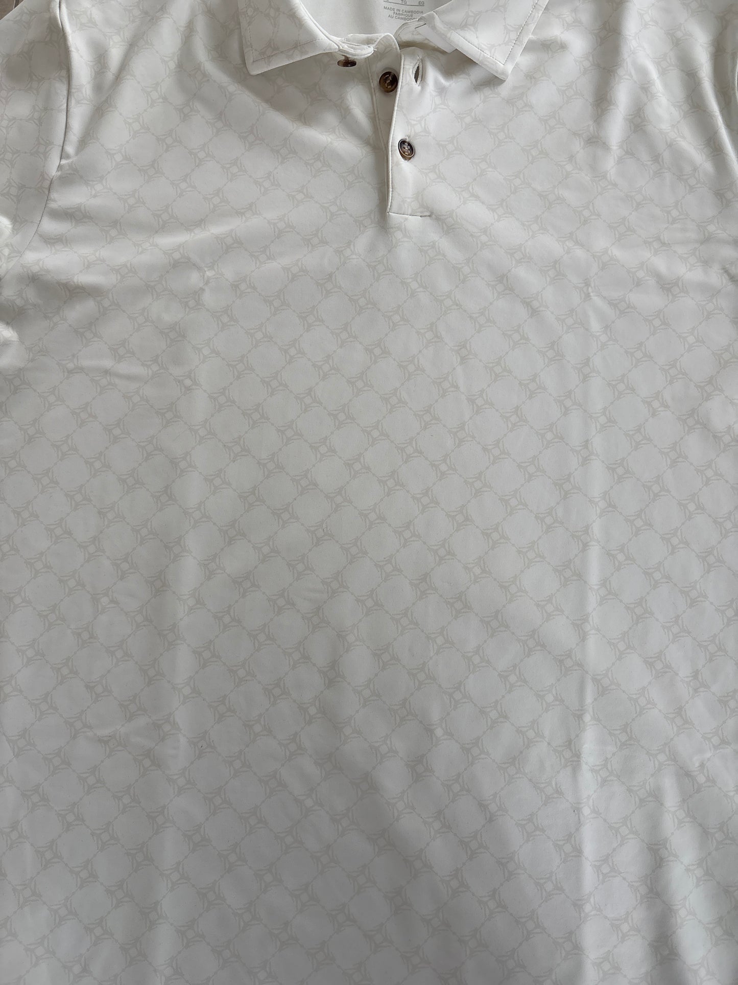 Nike Jordan Poloshirt, Größe wählbar in weiss/Muster