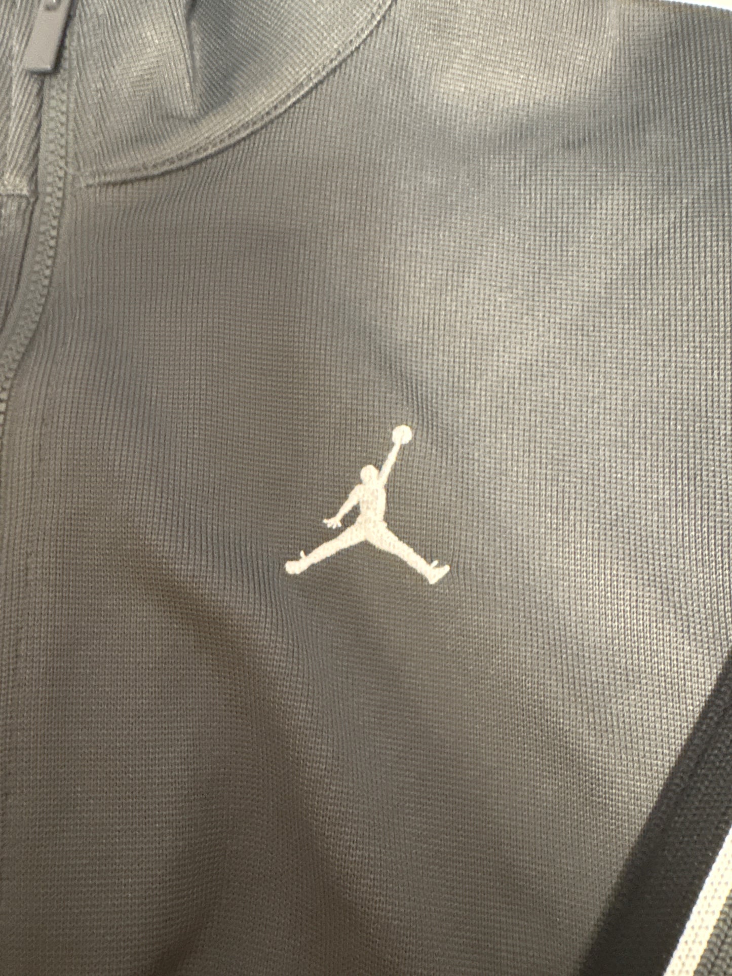 Nike Damen Jordan Jacke grau/schwarz/weiss, Größe wählbar