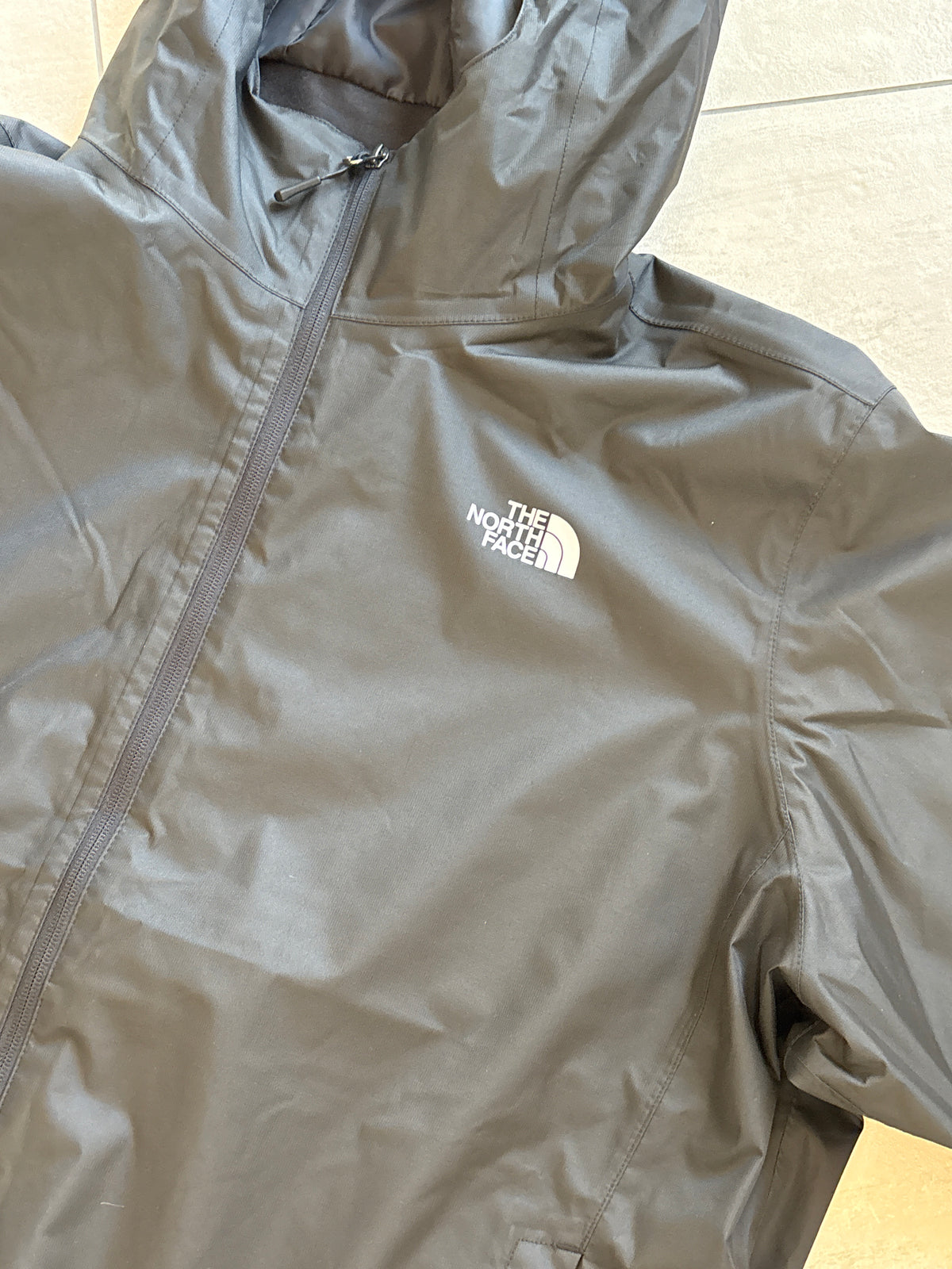 The North Face Herren Regenjacke „Dryvent“ in schwarz, Größe wählbar