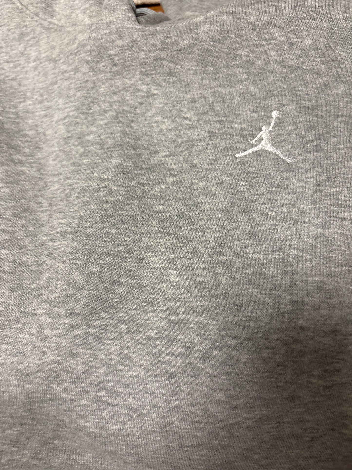 Nike Frauen Jordan Hoodie, Größe XXL in grau