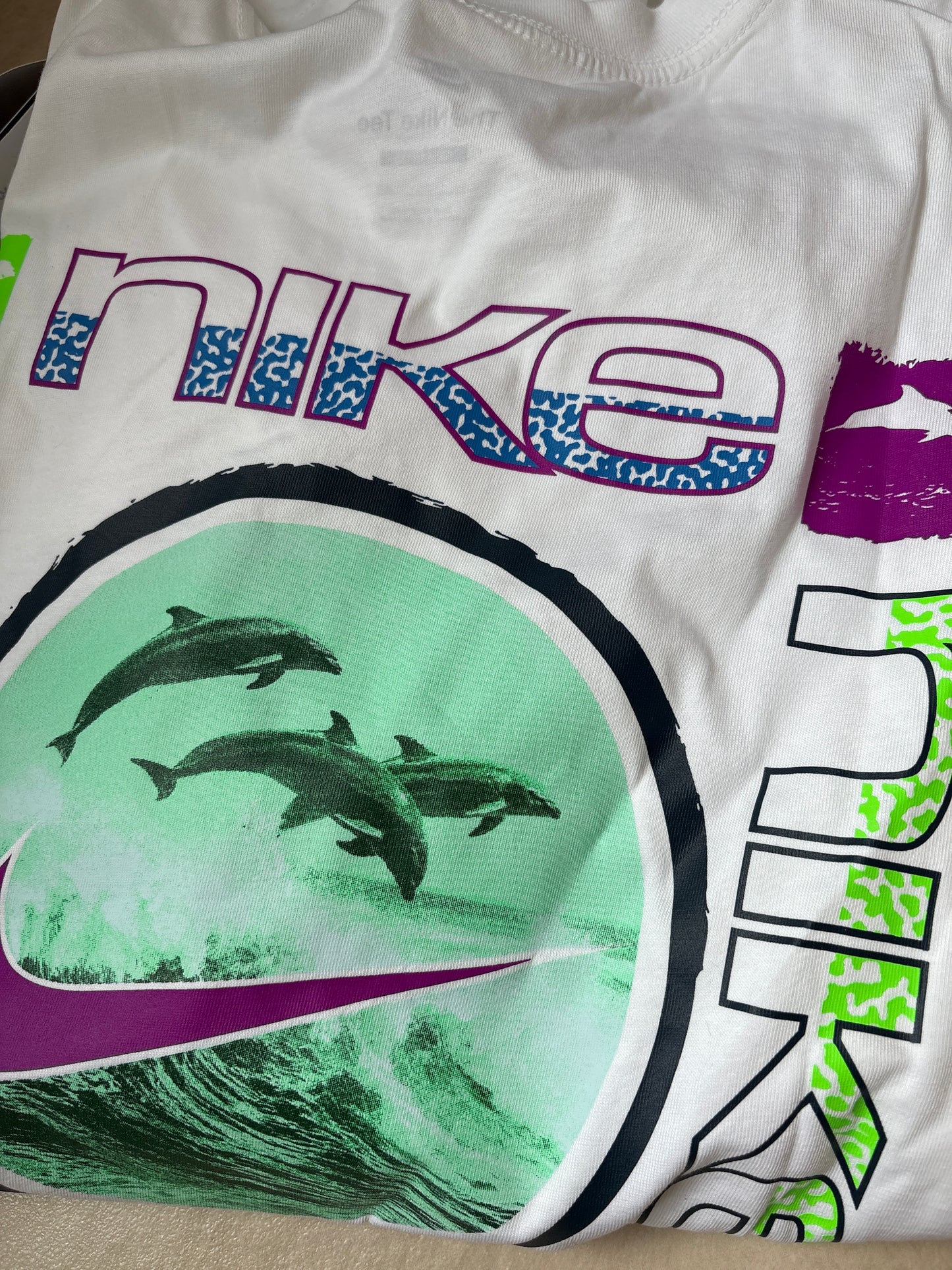 Nike Shirt, Größe wählbar in weiss/Muster