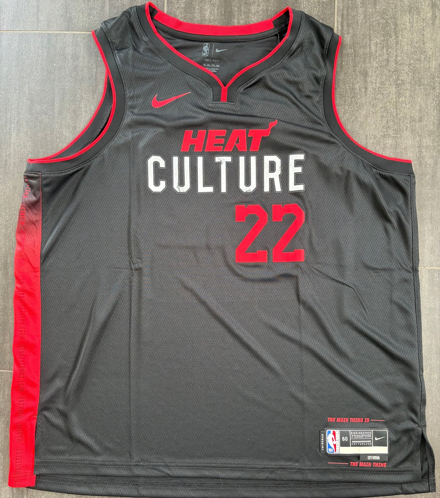 Nike NBA Trikot Miami Heat , Größe wählbar in schwarz/rot