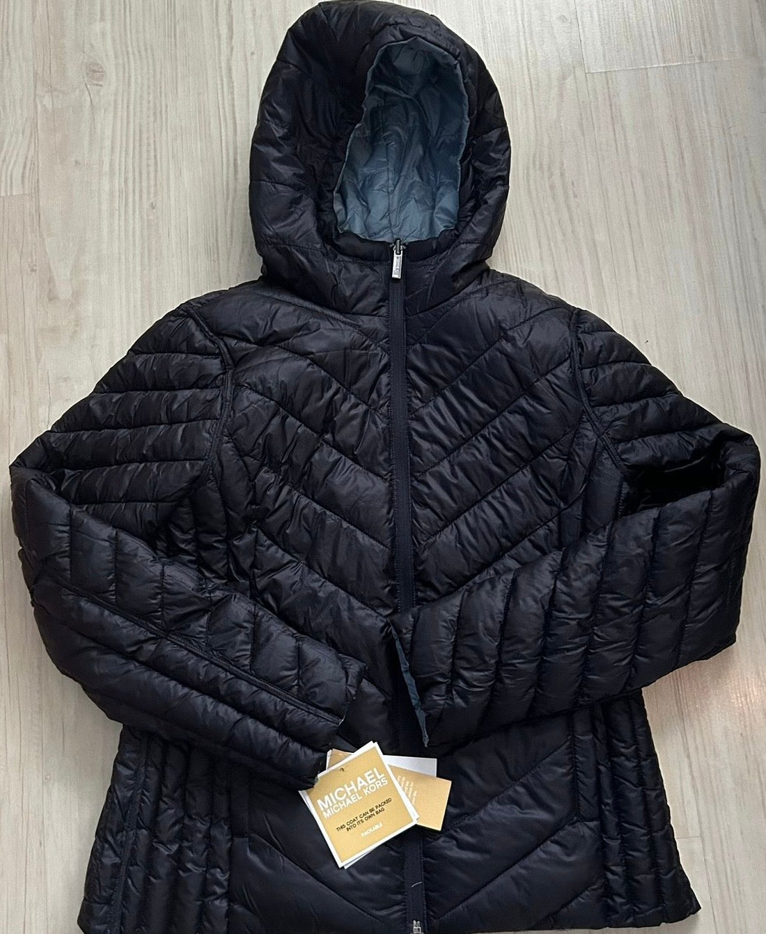 Michael Kors Wendejacke in hellblau/dunkelblau, Grösse M