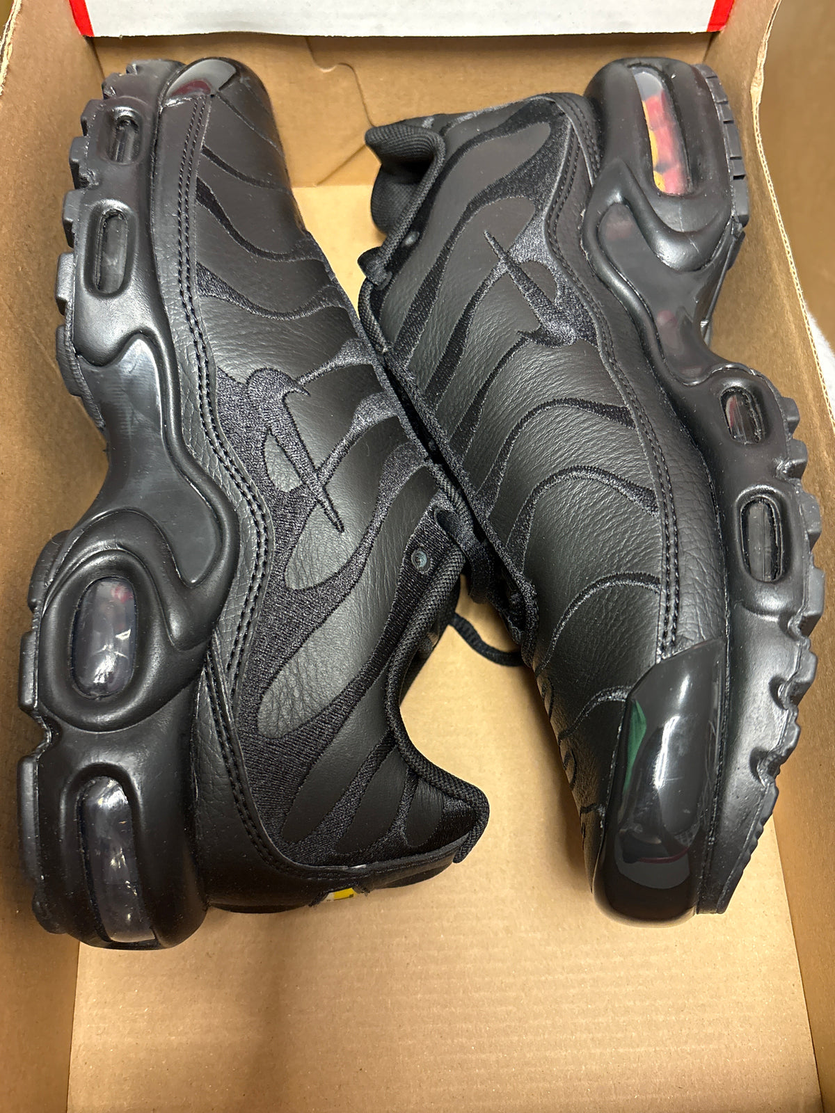 Nike Air Max Plus TN in schwarz, Größe 38,5