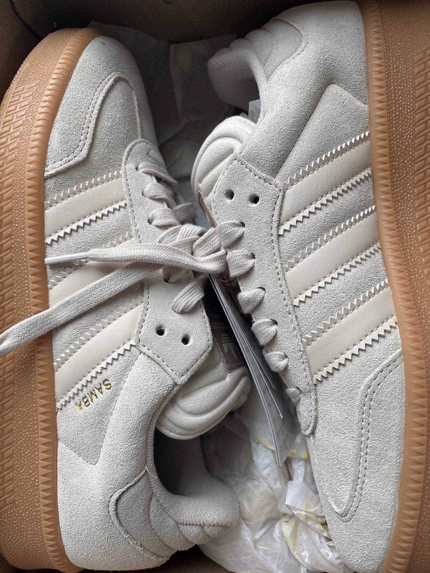Adidas Samba, grauton , Größe 43 1/3