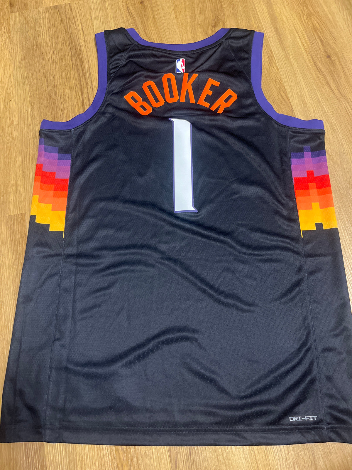 Nike NBA Trikot Phoenix Suns, Größe L in schwarz