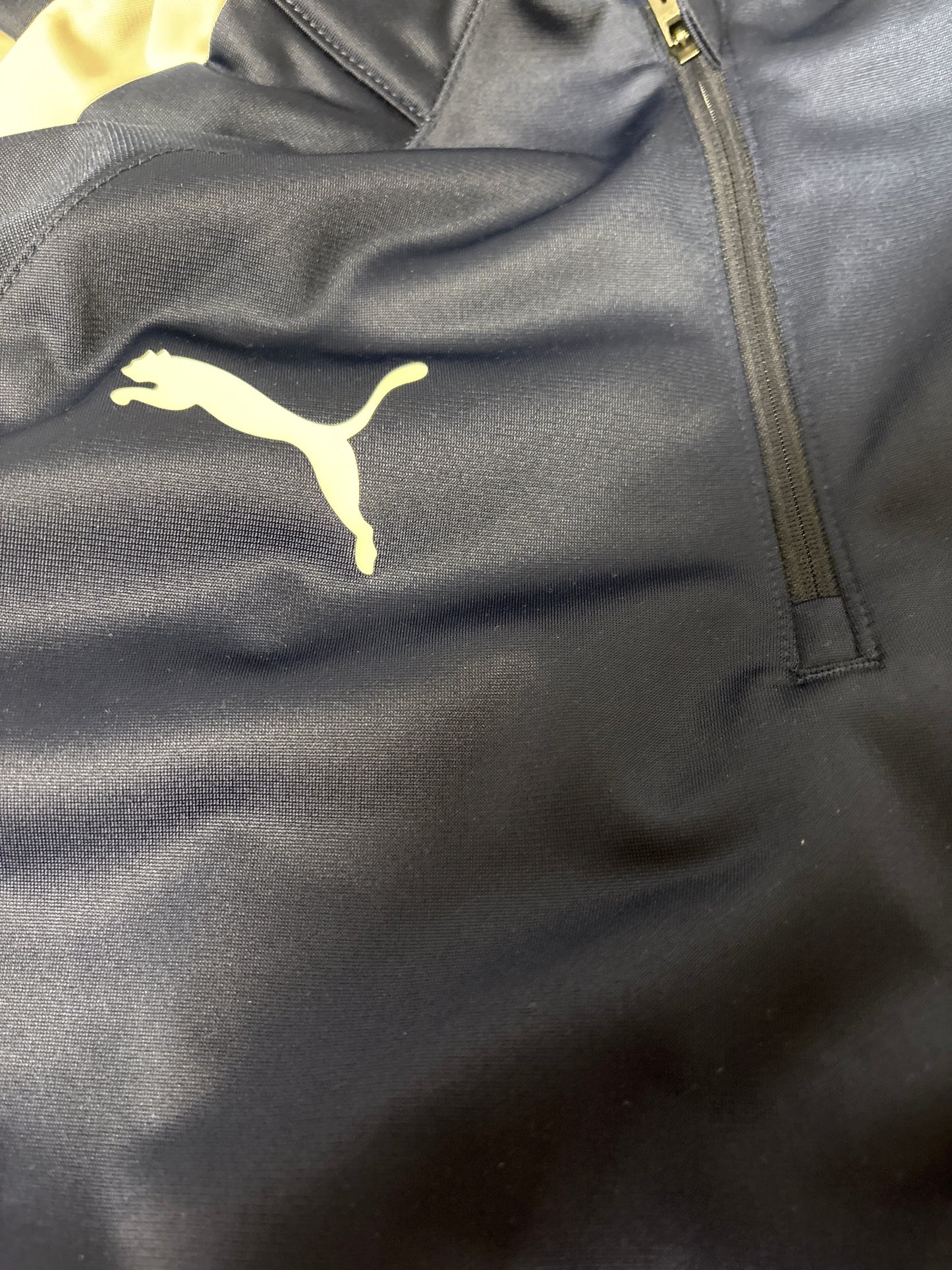 Puma Trainingszipper Größe wählbar in blau/weiss
