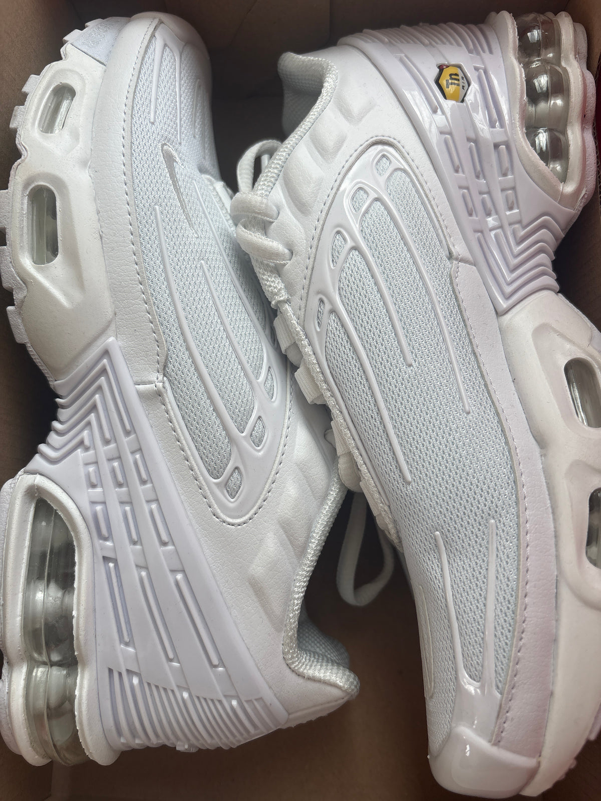 Nike Air Max Plus III in weiss, Größe 36,5