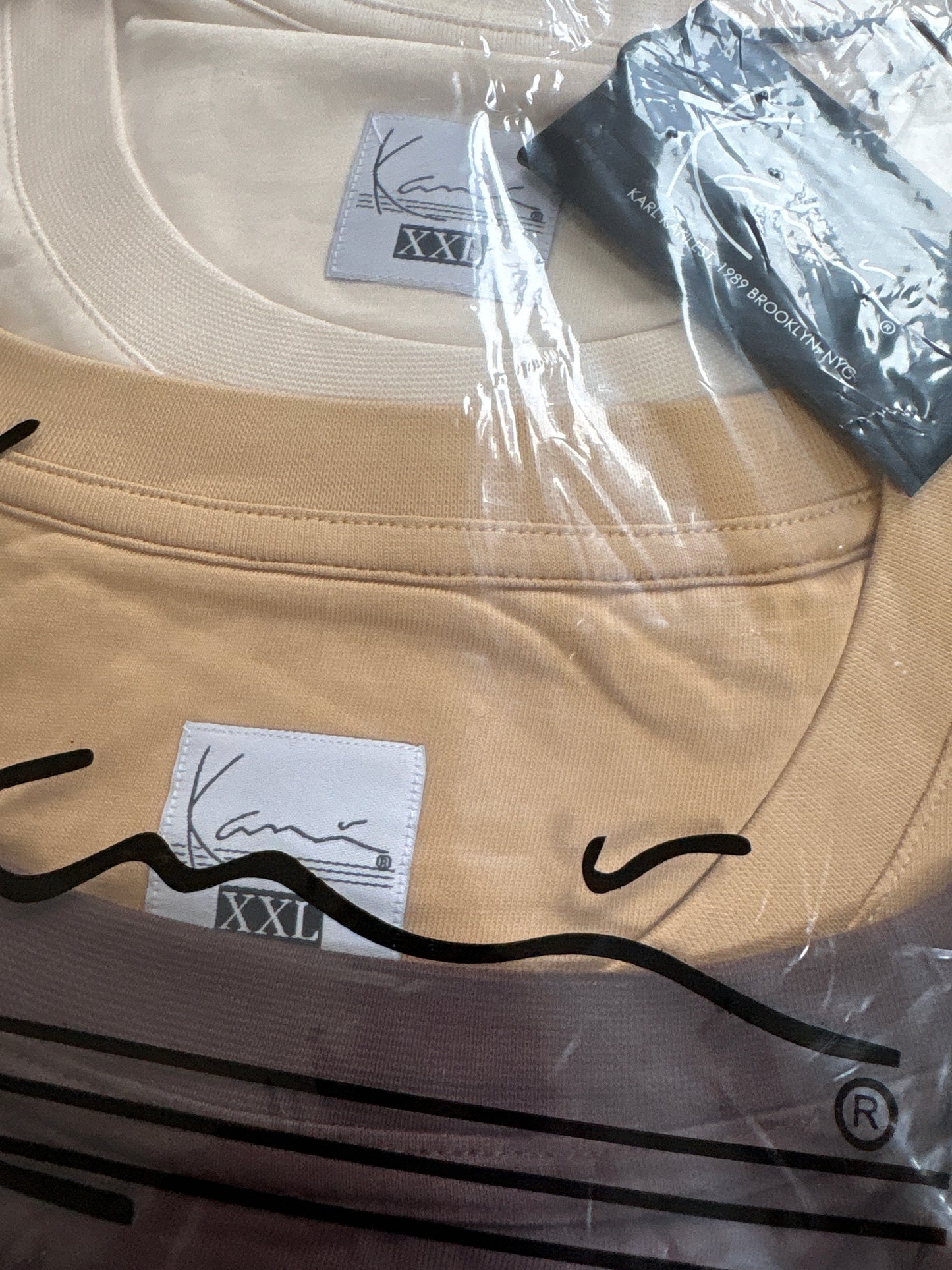 Karl Kani Shirt, Größe XXL, 3er Set