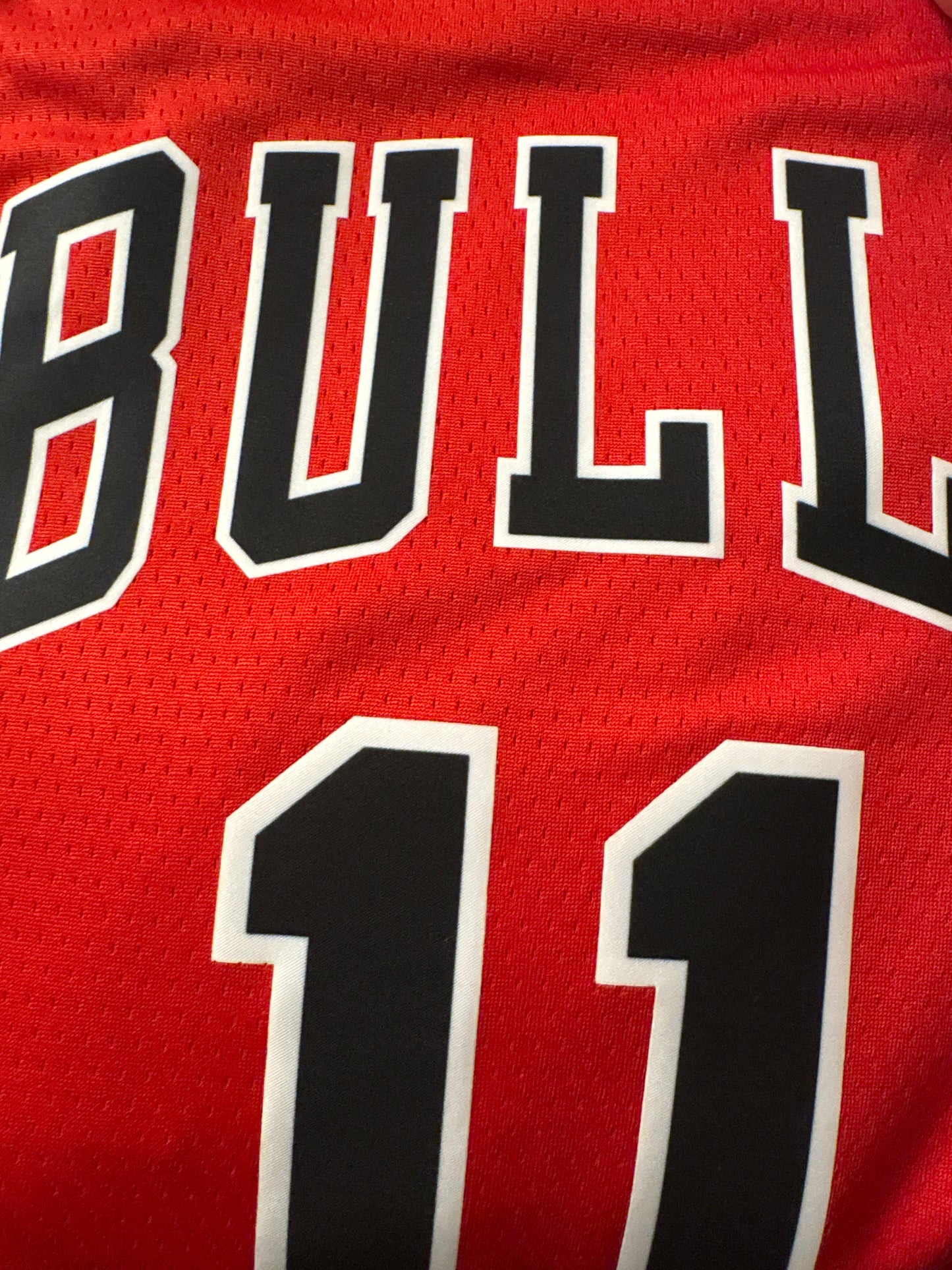 Nike Kinder Trikot Bulls, rot, Größe wählbar