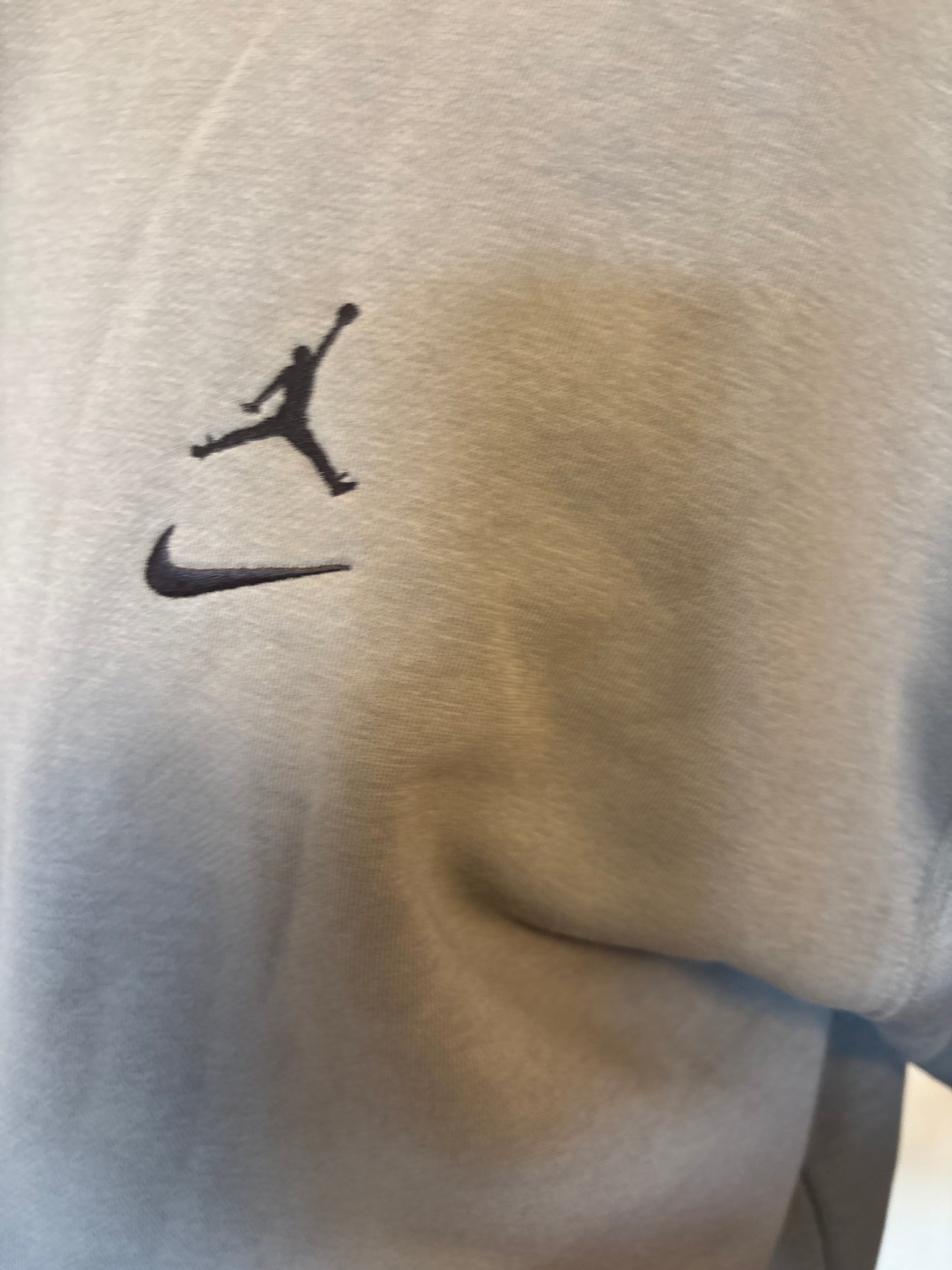 Nike Jordan Hoodie, Größe XL in grau