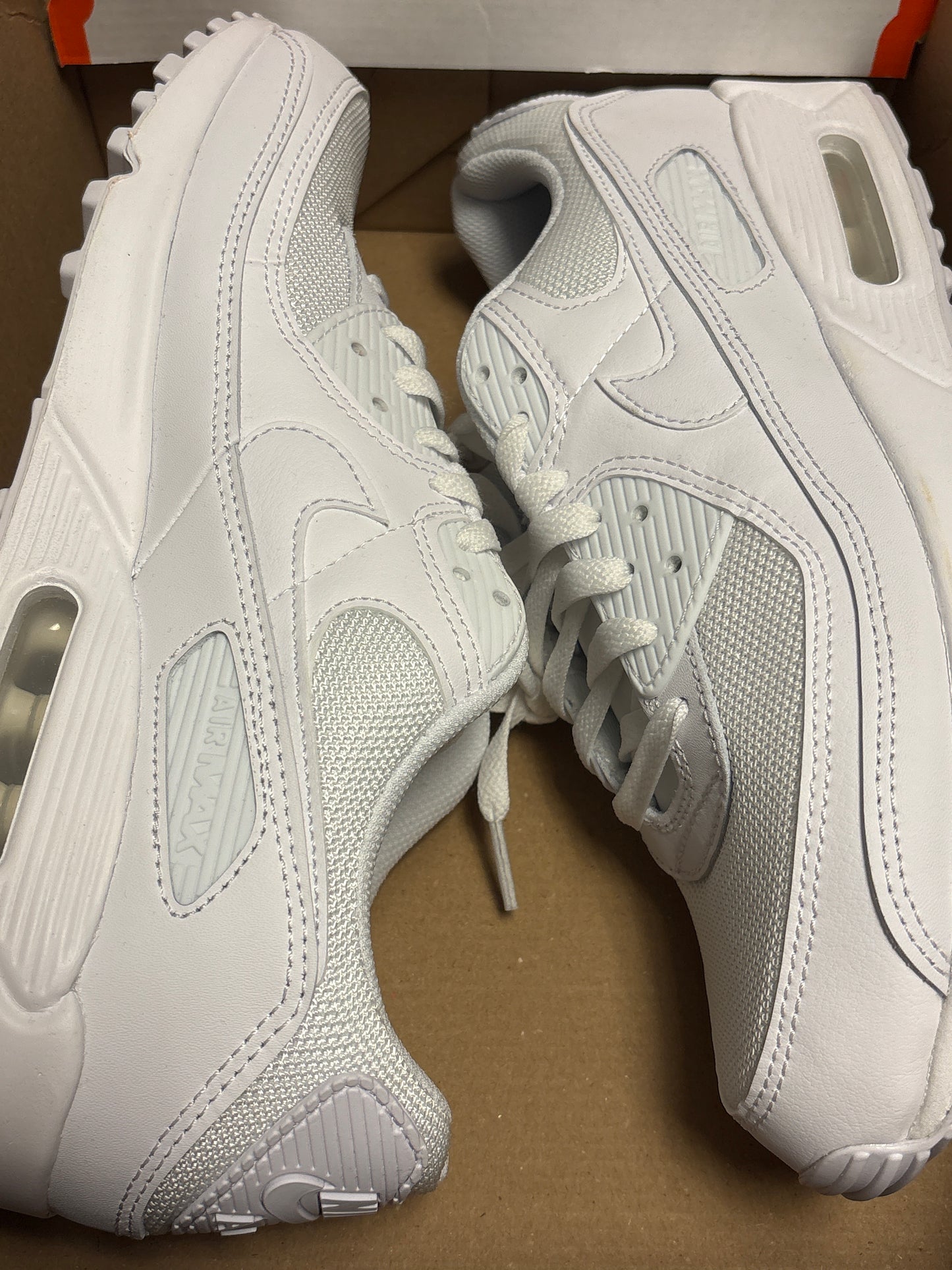 Nike Air Max 90 in weiß, Größe 43