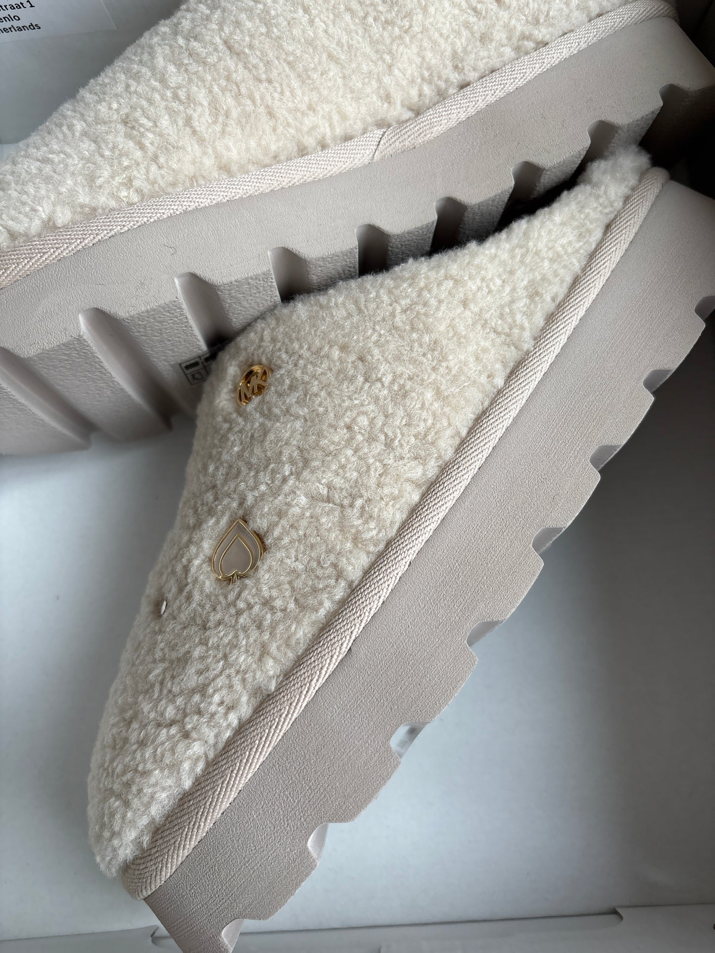 Michael Kors Hausschuhe beige, Größe 37