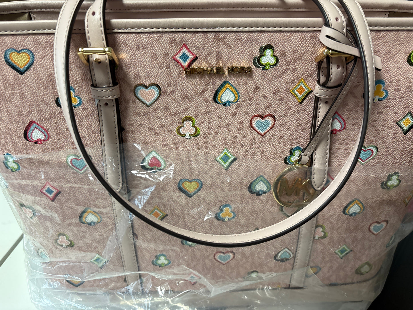 Michael Kors Jet Set Travel Shopper rose poudre
