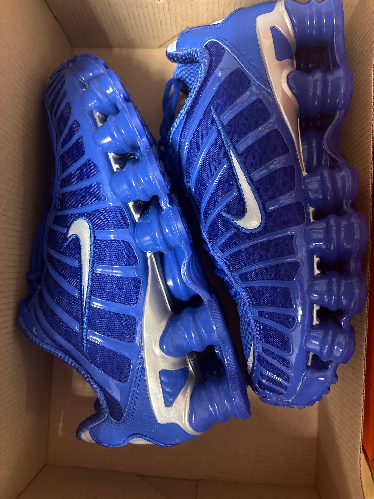 Nike Shox TL in blau, Größe 36,5