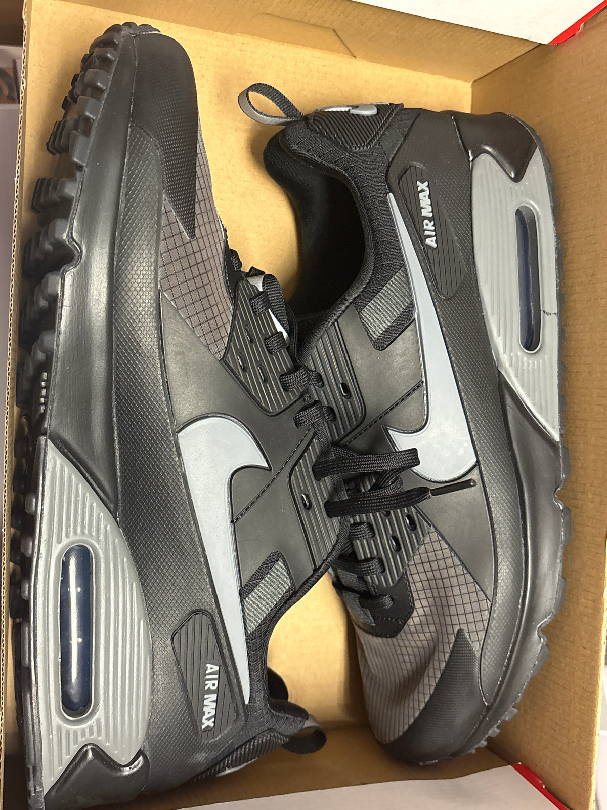 Nike Air Max 90 Drift in schwarz, Größe 46