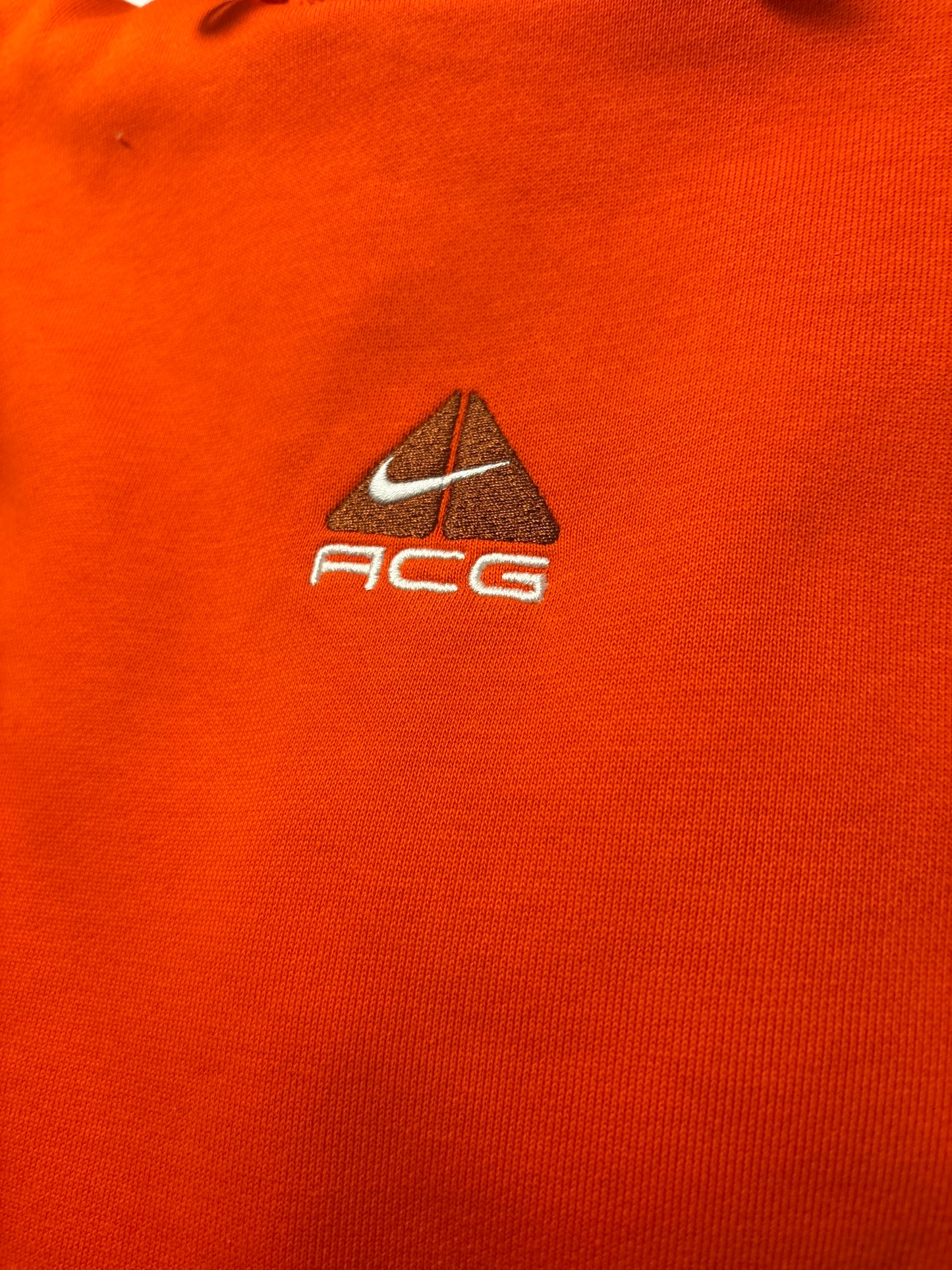 Nike Hoodie , ACG, Orange , L