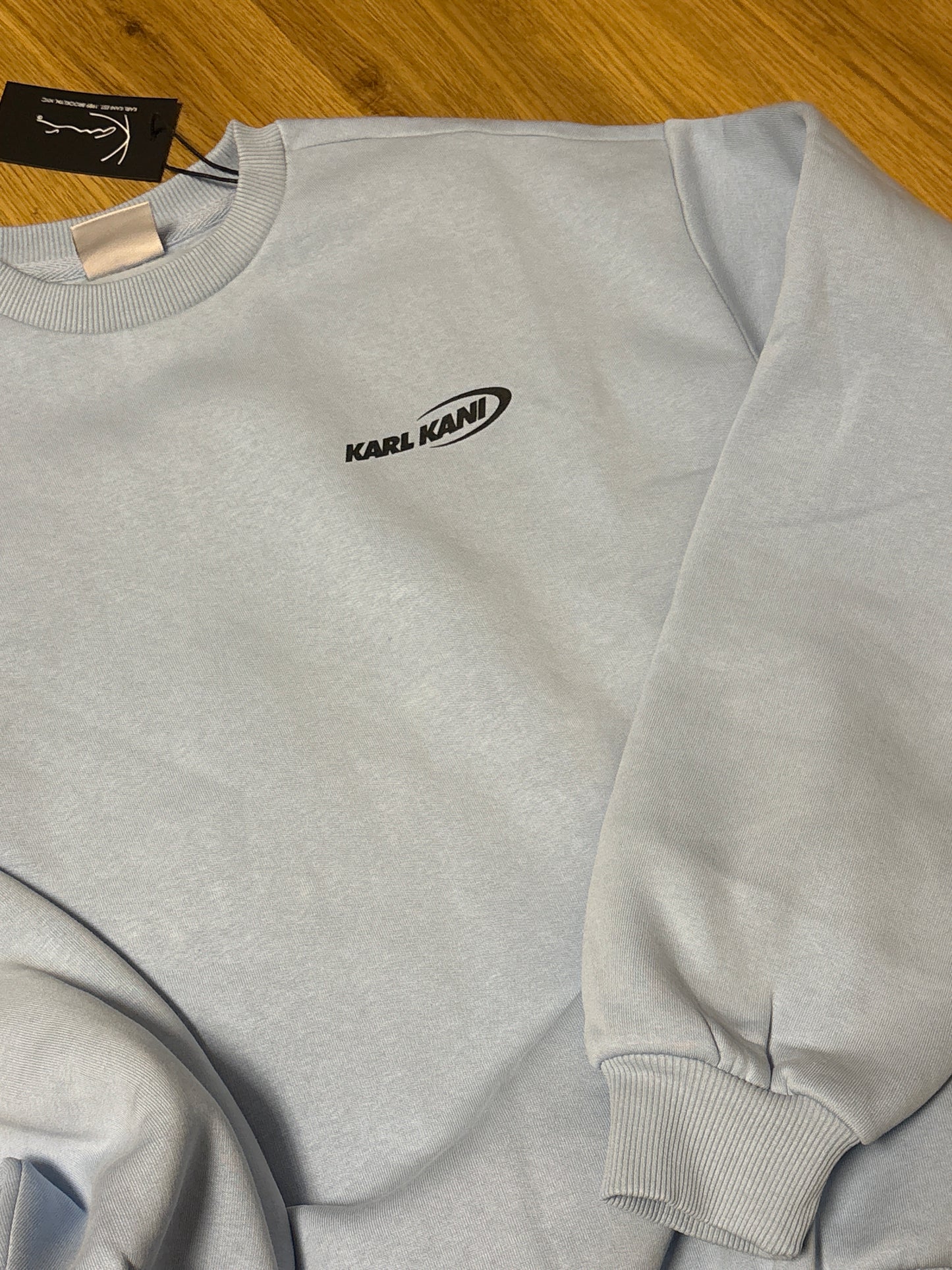 Karl Kani Pullover in hellblau, Größe XS
