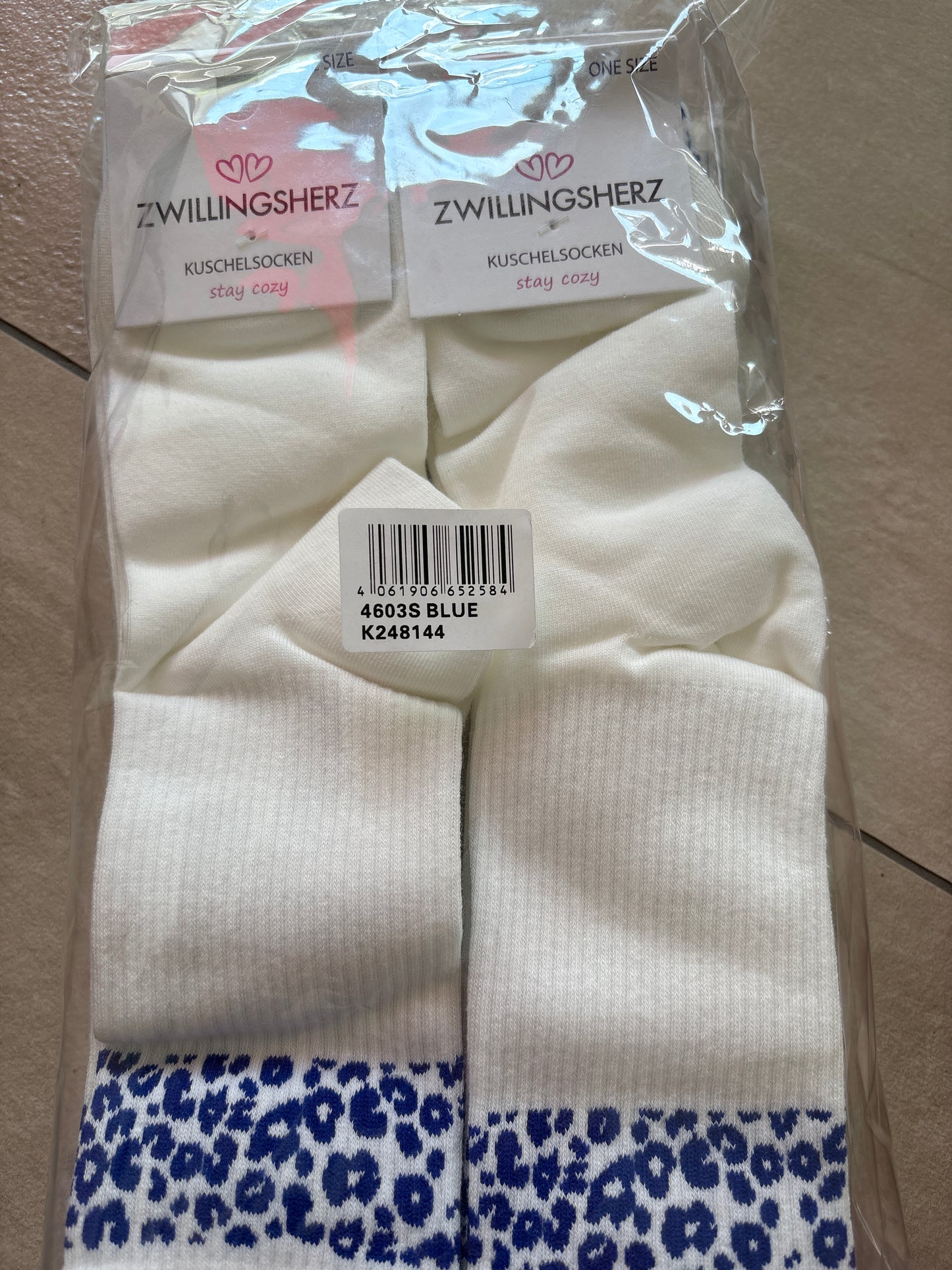 Zwillingsherz Socken, 10er Pack