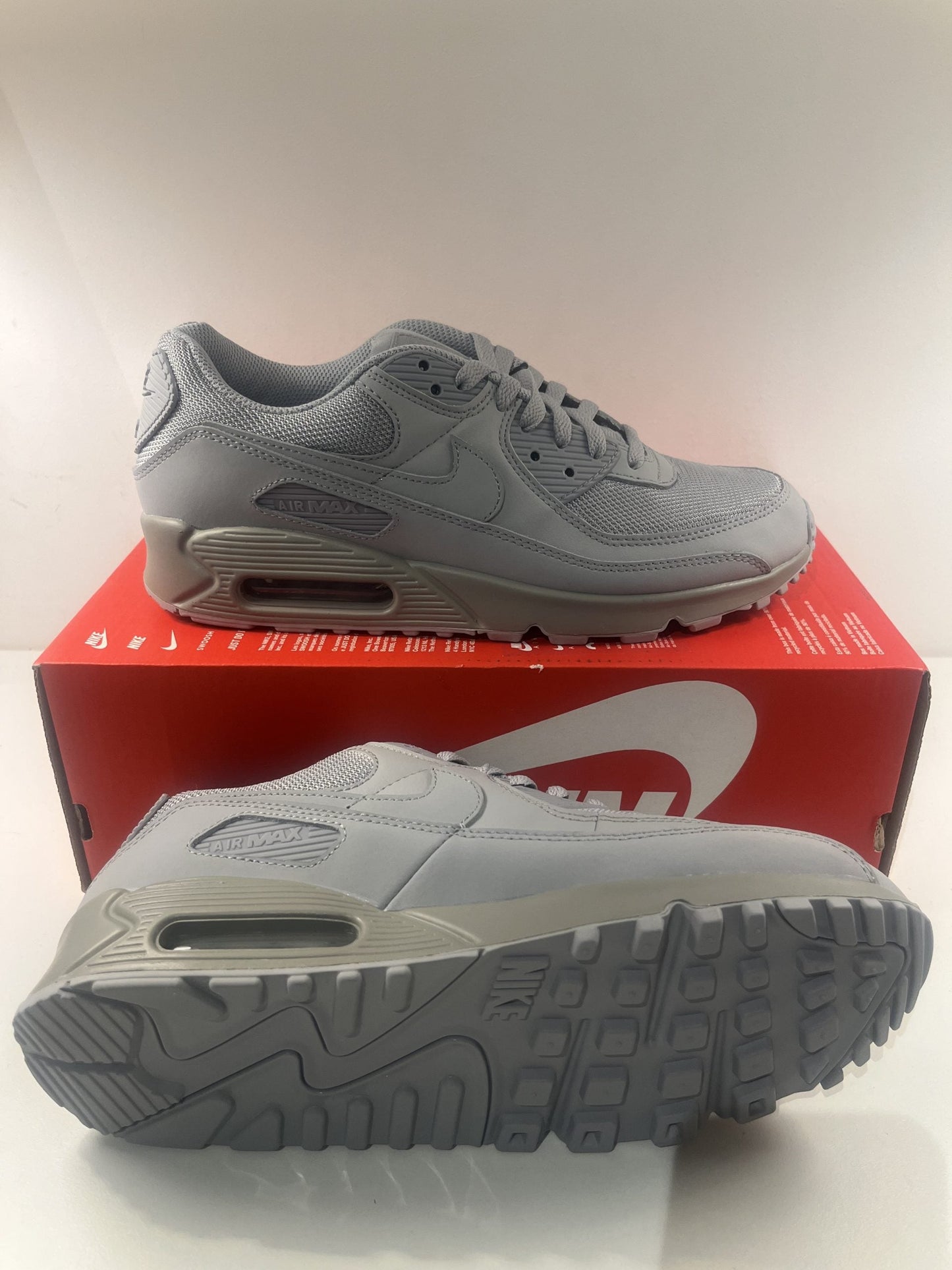 Nike Air Max 90 grau, Größe wählbar