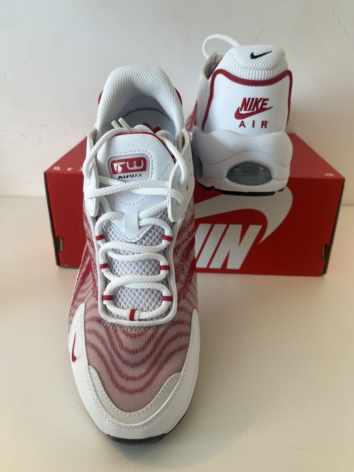 Nike Air Max TW weiss/rot, Grösse 40