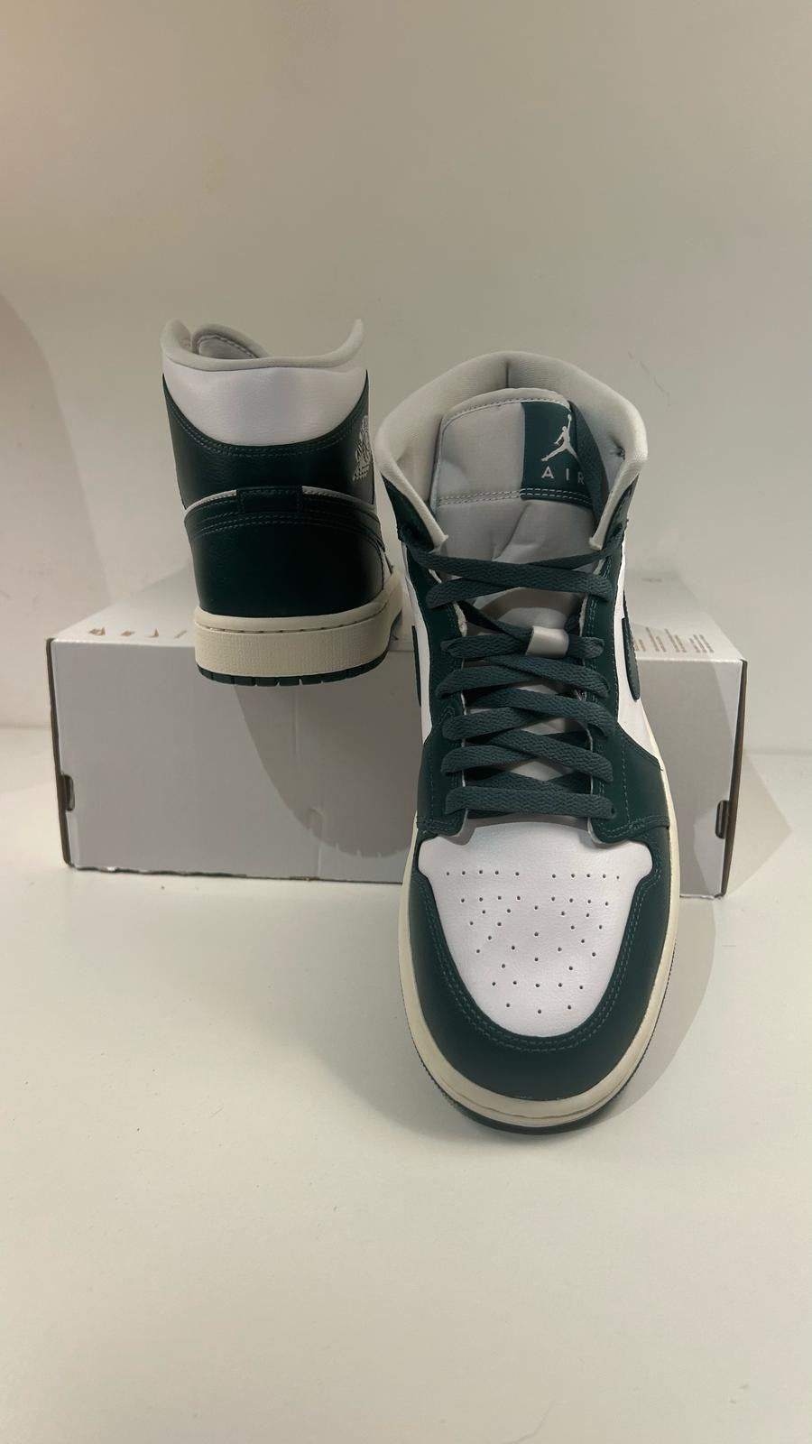 Air Jordan 1 MID, grün/weiss, Größe wählbar