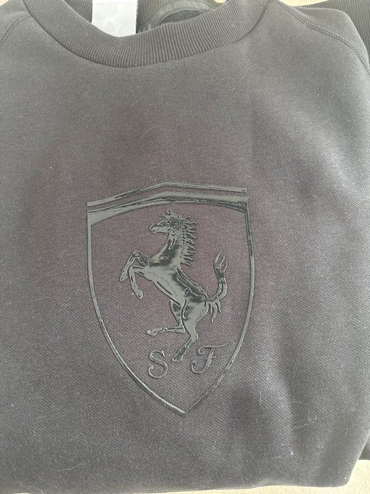 Puma Pulli x Ferrari in schwarz , Größe wählbar