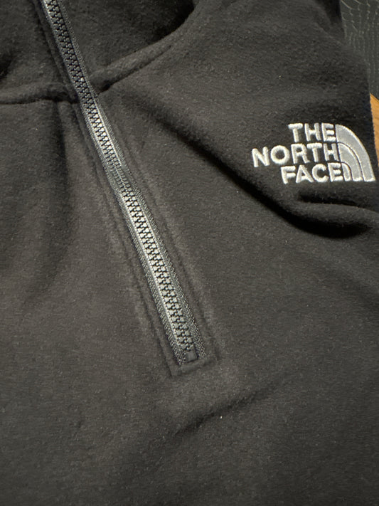 North Face Fleece Zipper, Größe wählbar, schwarz