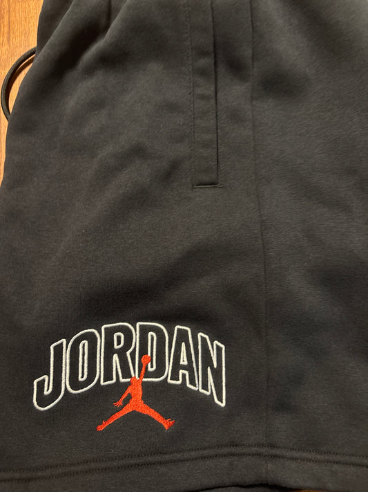 Nike kurze Jordan Hose, schwarz, Größe wählbar