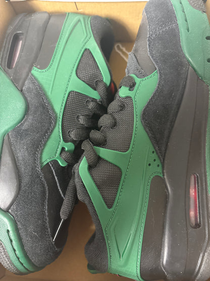 Nike Air Jordan 4 RM in schwarz/dunkelgrün, Größe 39