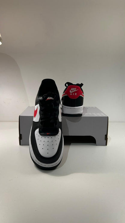 Nike Air Force 1 schwarz/weiss/rot Größe wählbar