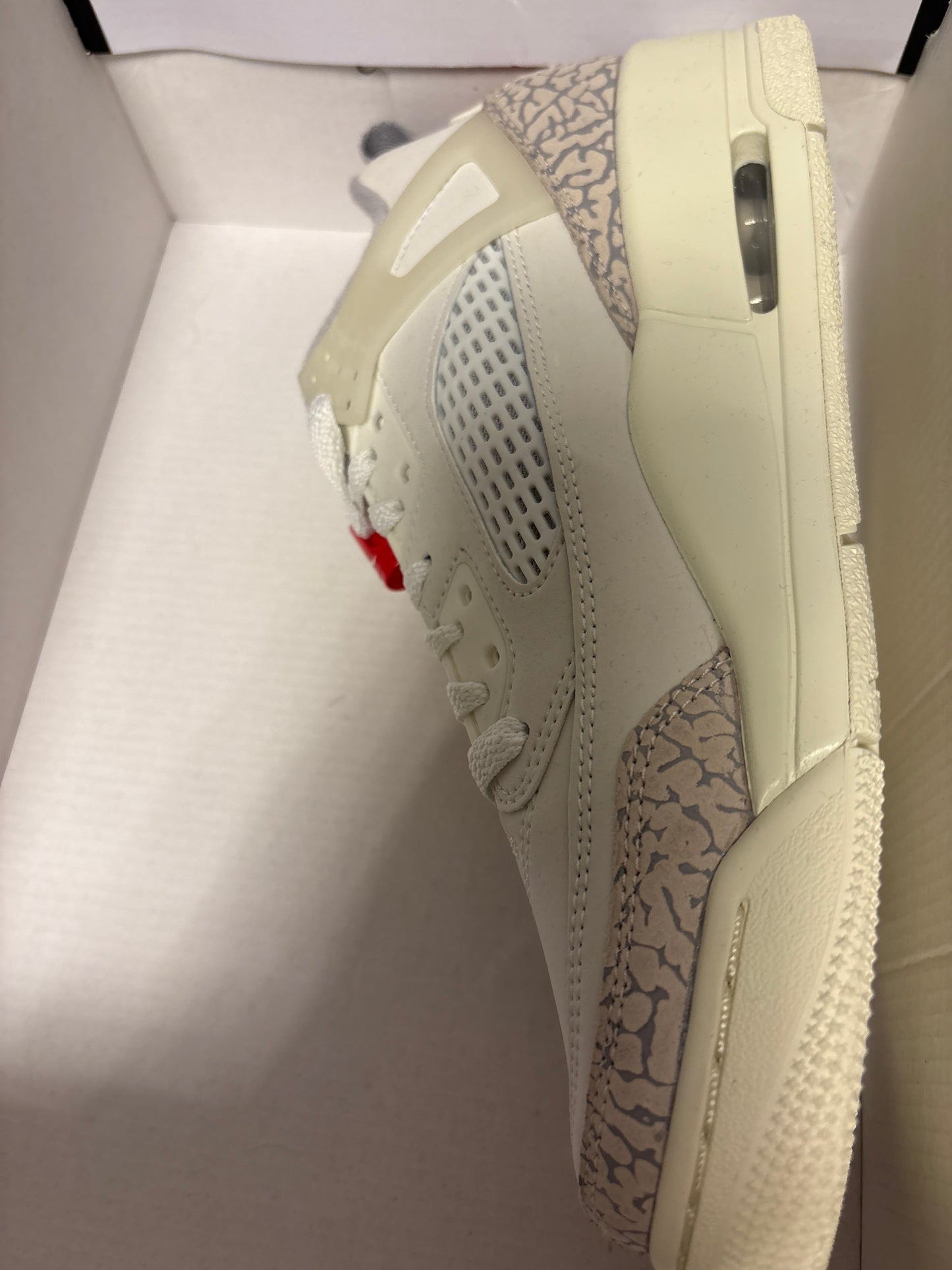 Nike Jordan Spizike Low, in grau/creme, Größe 40