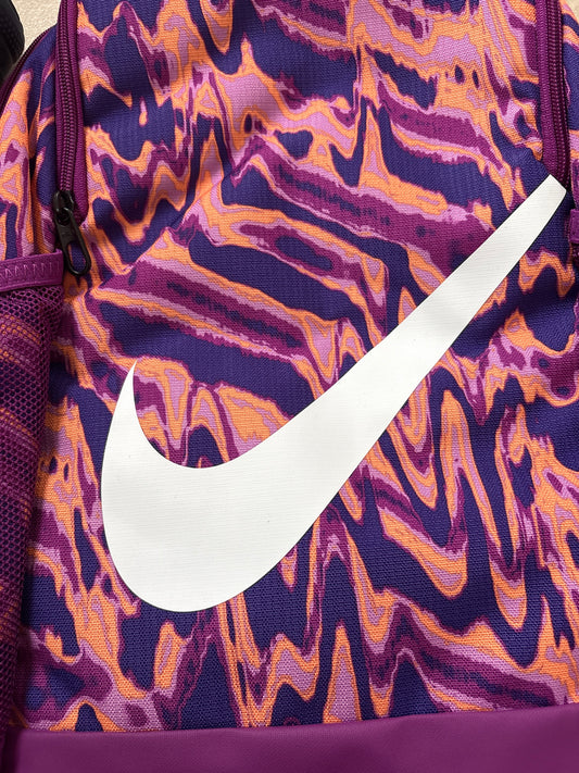Nike Rucksack lila/Muster