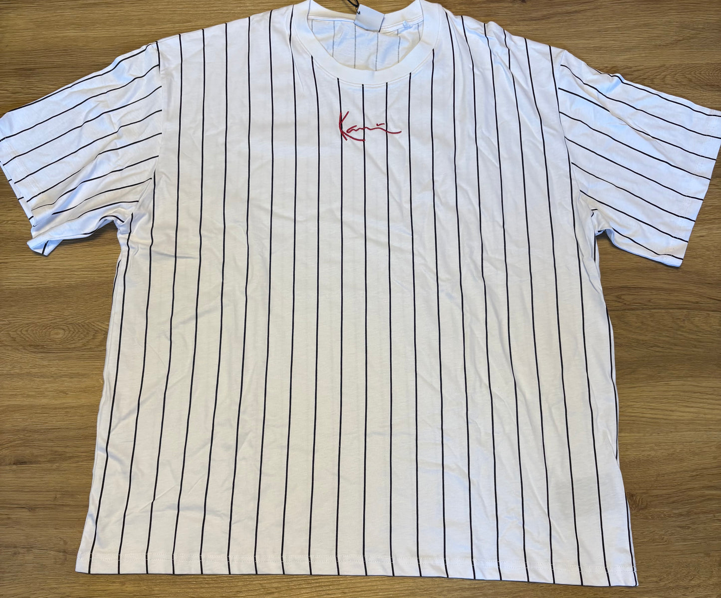 Karl Kani Shirt, Größe wählbar, weiss/schwarz/rot