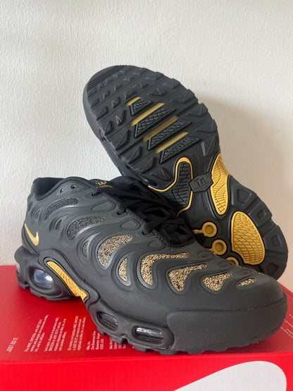 Nike Air Max Plus Drift x Paris Saint Germain in schwarz/gold, Größe 38,5