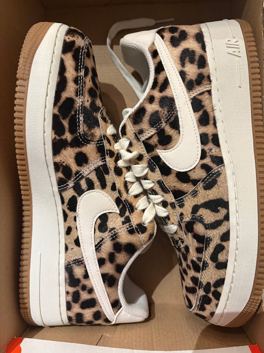 Nike Air Force 1, weiss/Tiger, Größe wählbar