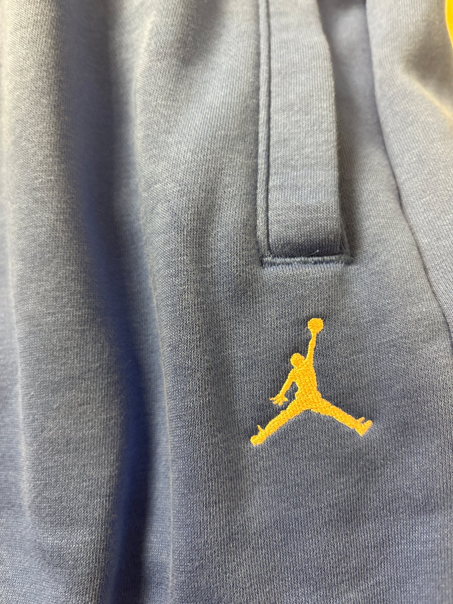 Jordan Jogginghose, blau/weiss, Größe wählbar