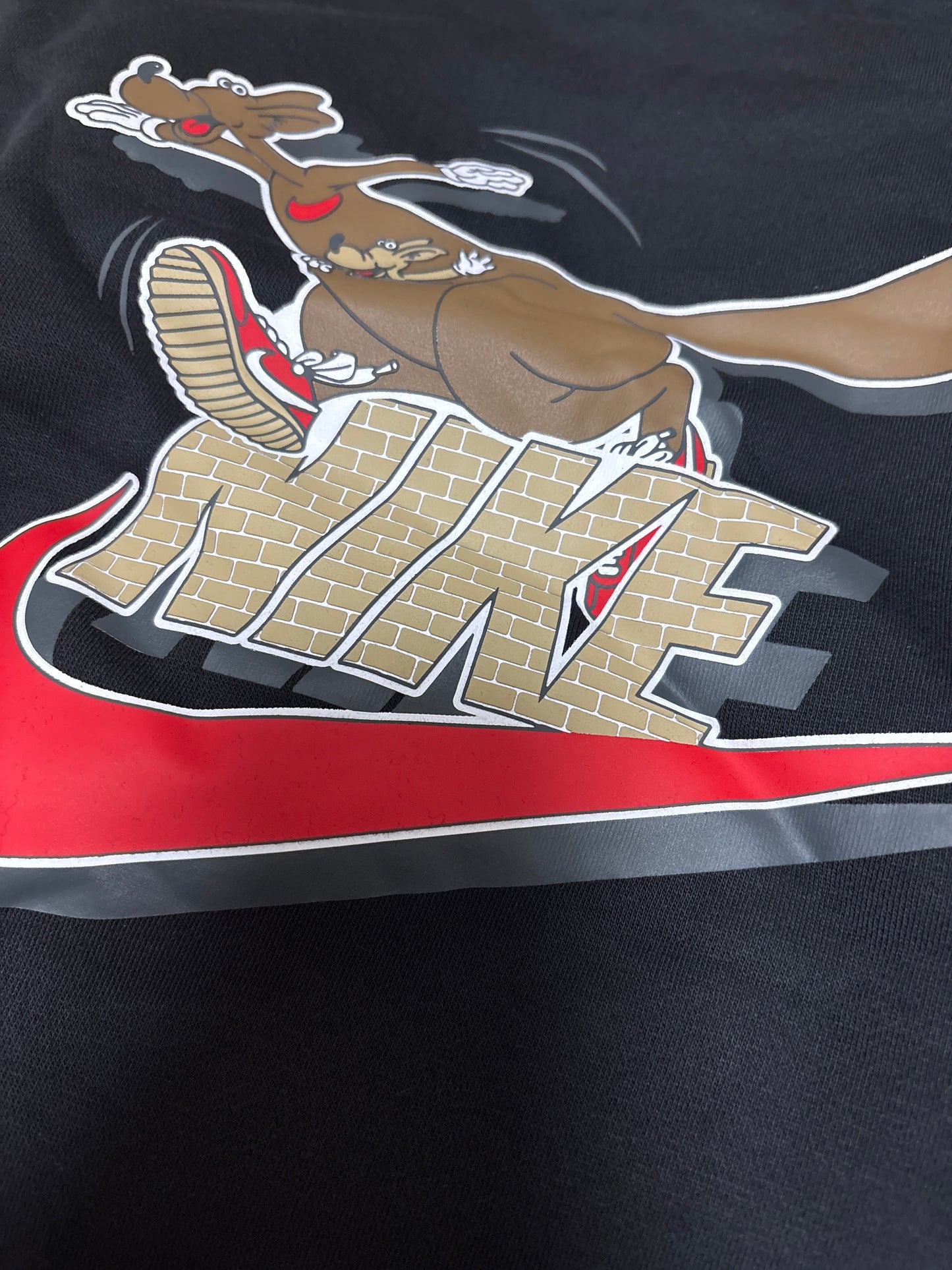 Nike Pulli Größe M in schwarz Muster