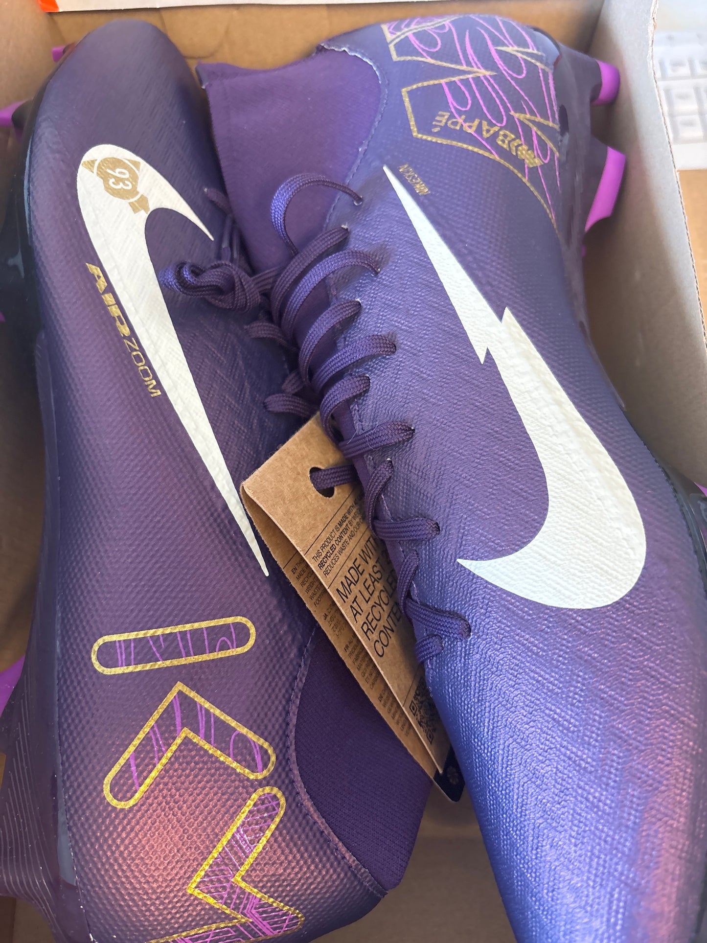 Fußballschuh Nike ZM Superfly 10 Academy Kylian Mbappe