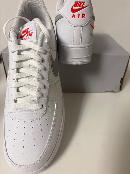 Nike Air Force 1, Größe 47,5 in weiss/grau