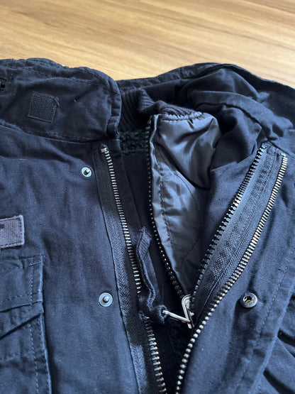 Brandit M65 Giant Winterjacke „3in1“ mit Fleece in schwarz, Größe wählbar
