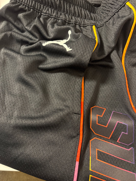 Nike NBA kurze Hose Phoenix Suns, Größe wählbar in schwarz/weiss/orange