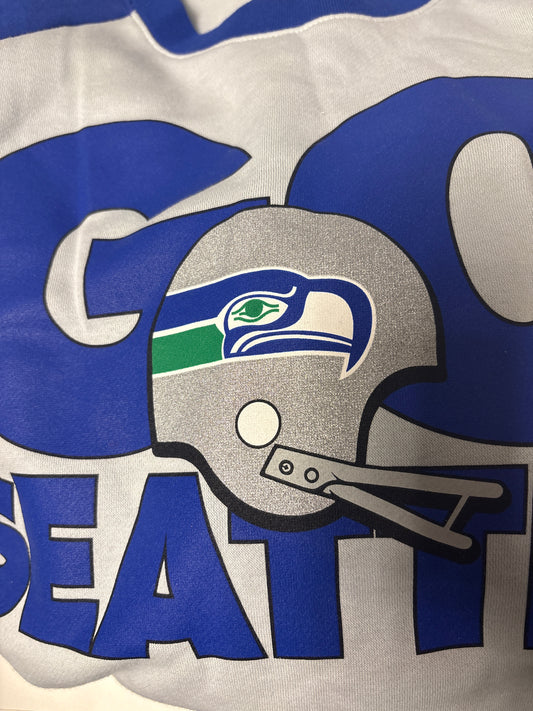 Nike NFL Pulli Größe M in grau/blau Seahawks