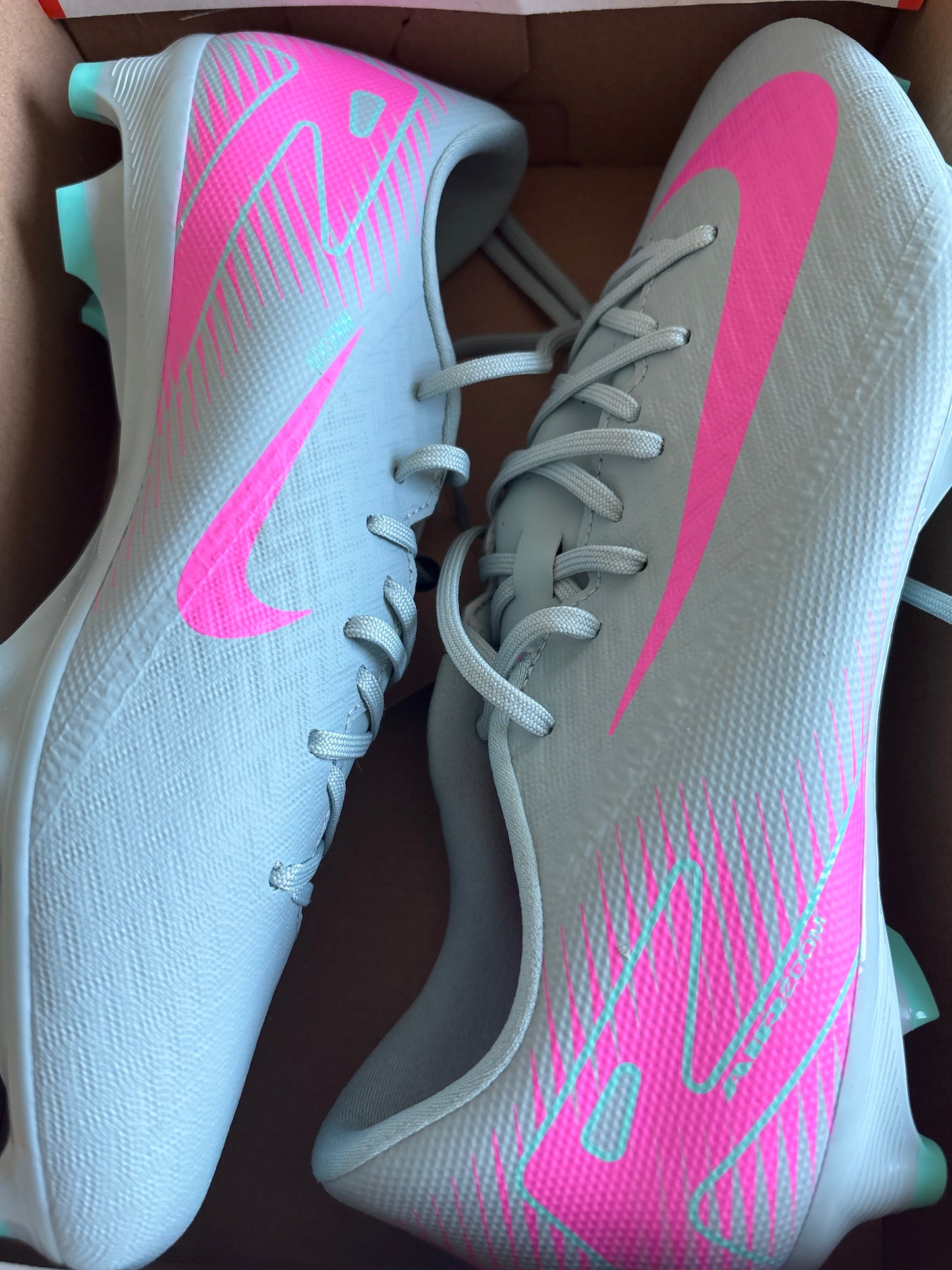 Nike Vapor 16 Academy FG/MG, Türkis/pink , Größe wählbar ( Fussballschuh )
